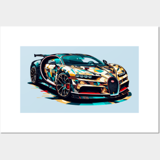 Bugatti chiron Posters and Art